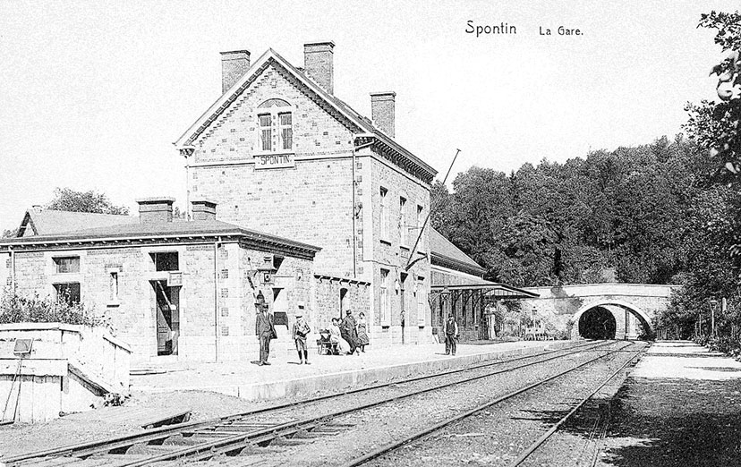Spontin | L'ancienne gare de chemin de fer